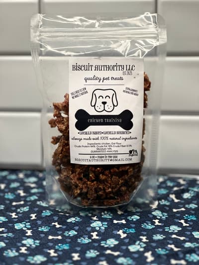 bag of dog treats